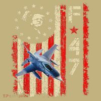 Funny F47 Fighter Jet Trump F-47 Jet Fighter Aircraft T-Shirt thumb 7