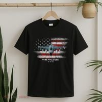 F16 Fighting Falcon Military Jet Aircraft Pilot Veteran T-Shirt thumb 2