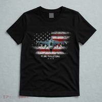 F16 Fighting Falcon Military Jet Aircraft Pilot Veteran T-Shirt thumb 5