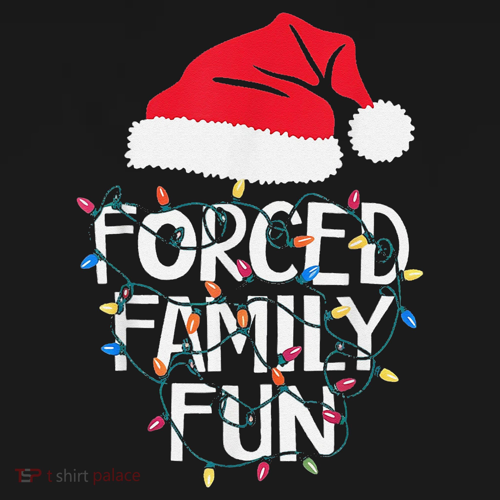 Forced Family Fun Sarcastic Christmas Funny Baby Bodysuit