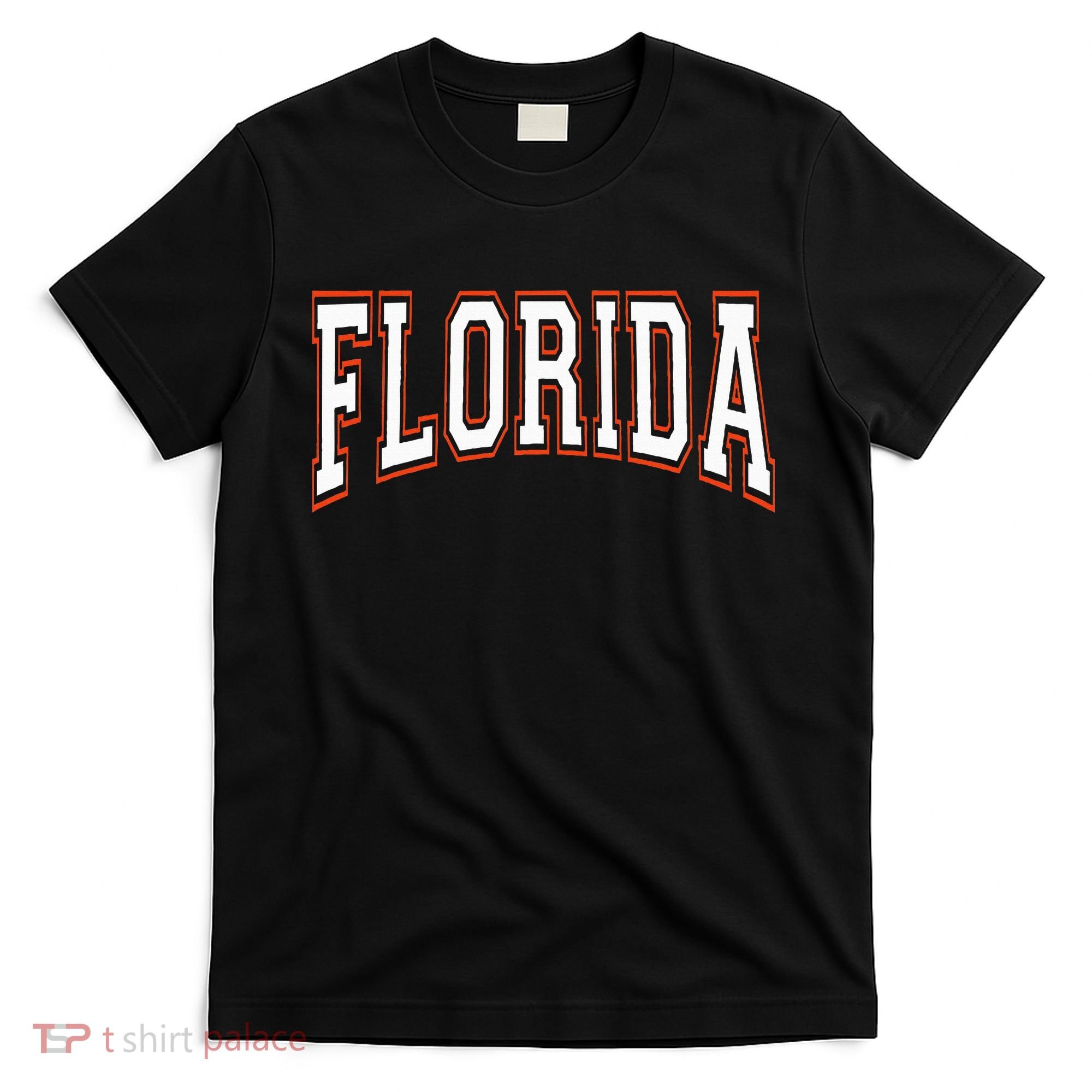 funny Florida FL United States Font  T-Shirt