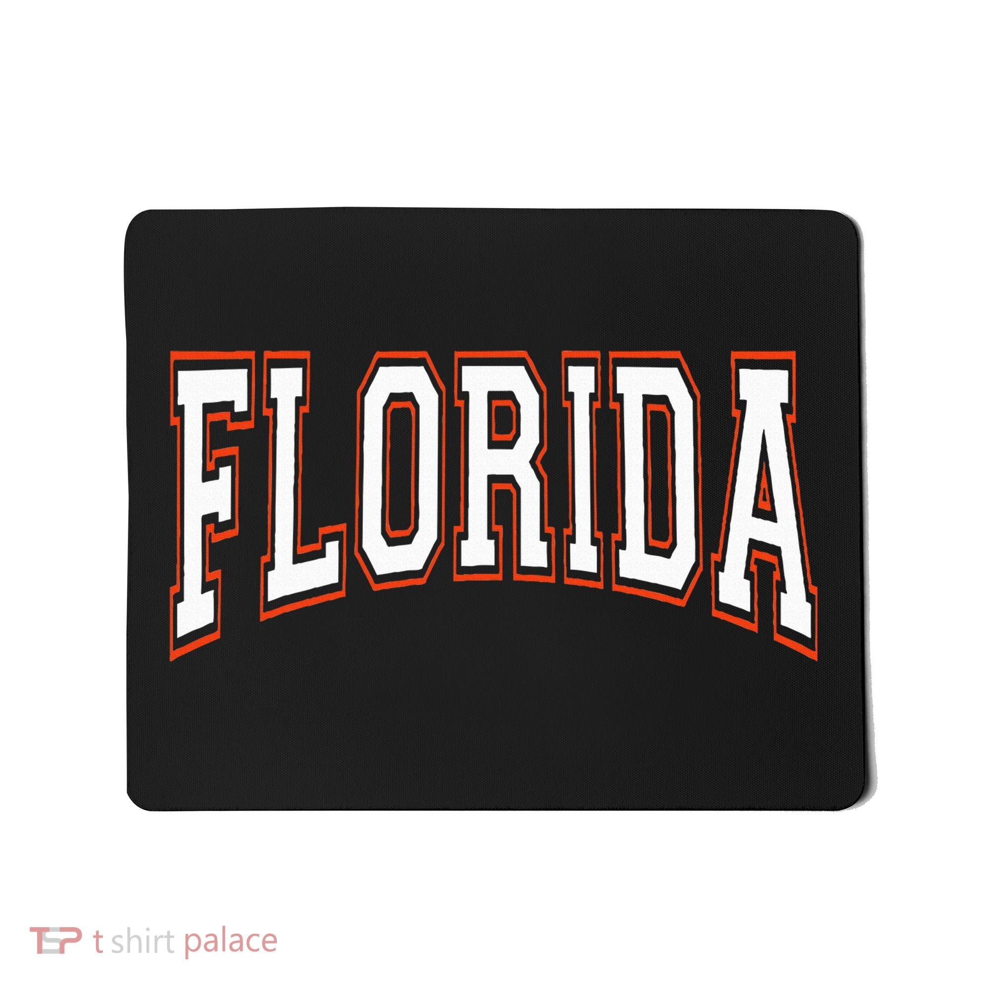 funny Florida FL United States Font  Mousepad