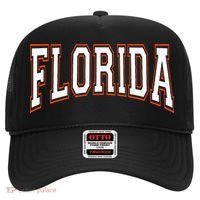 funny Florida FL United States Font  Hat thumb 0