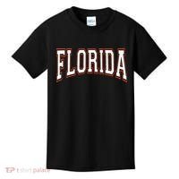 funny Florida FL United States Font  Kids T-Shirt thumb 0