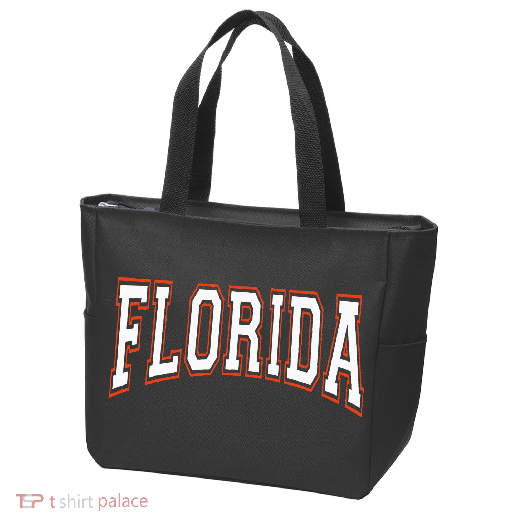 funny Florida FL United States Font  Tote Bag
