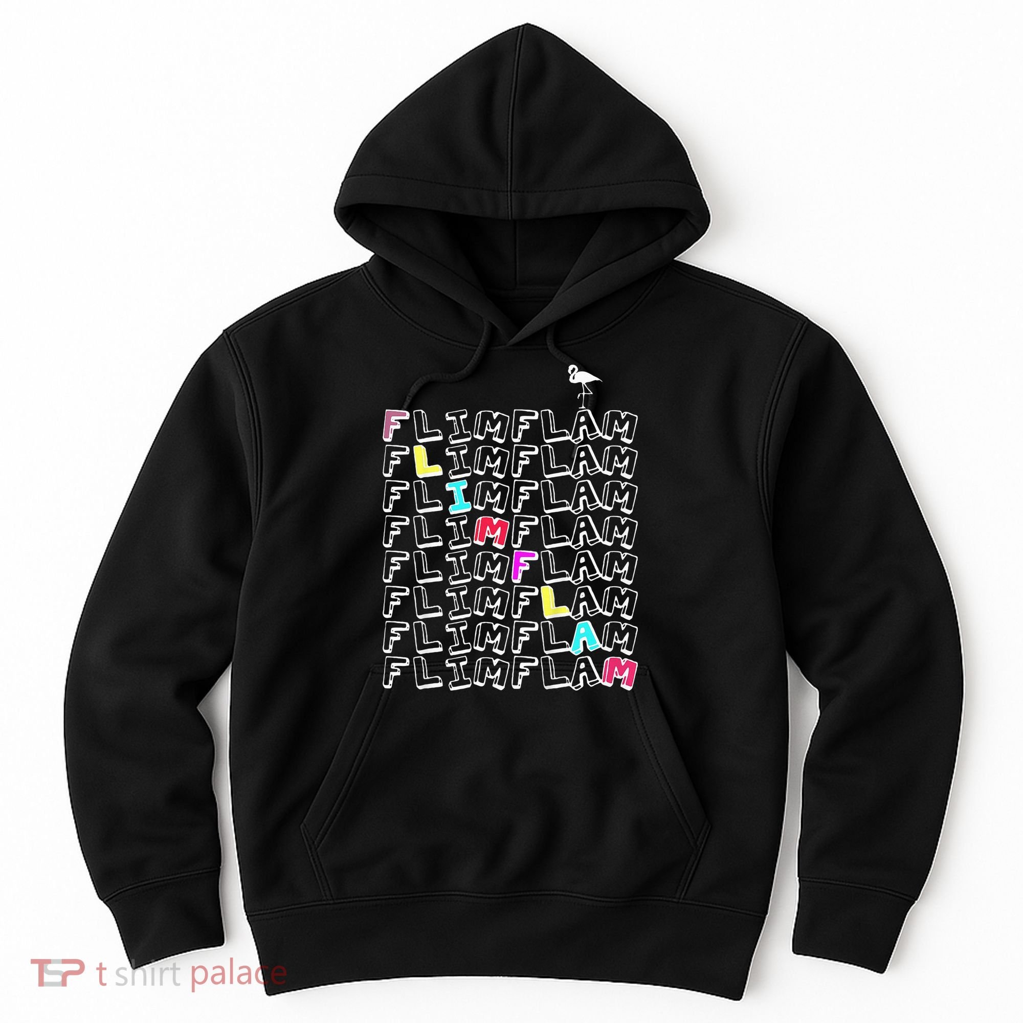 Flim Flam  Funny Flamingo  Gift  Hoodie