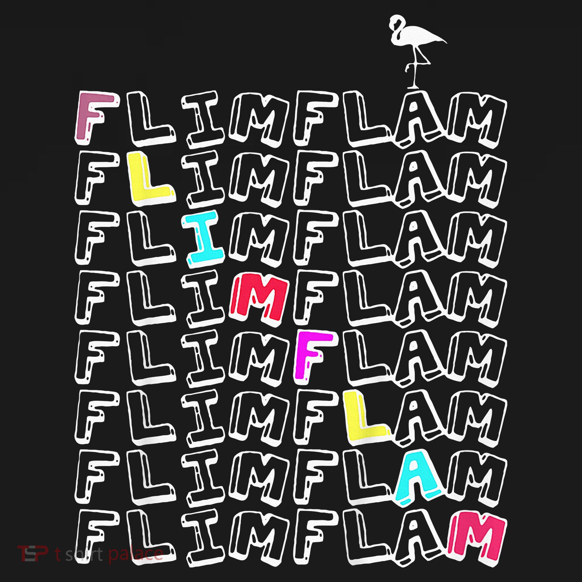 Flim Flam  Funny Flamingo  Gift  Women's Hoodie