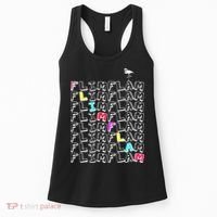 Flim Flam  Funny Flamingo  Gift  Women's Tank Top thumb 0