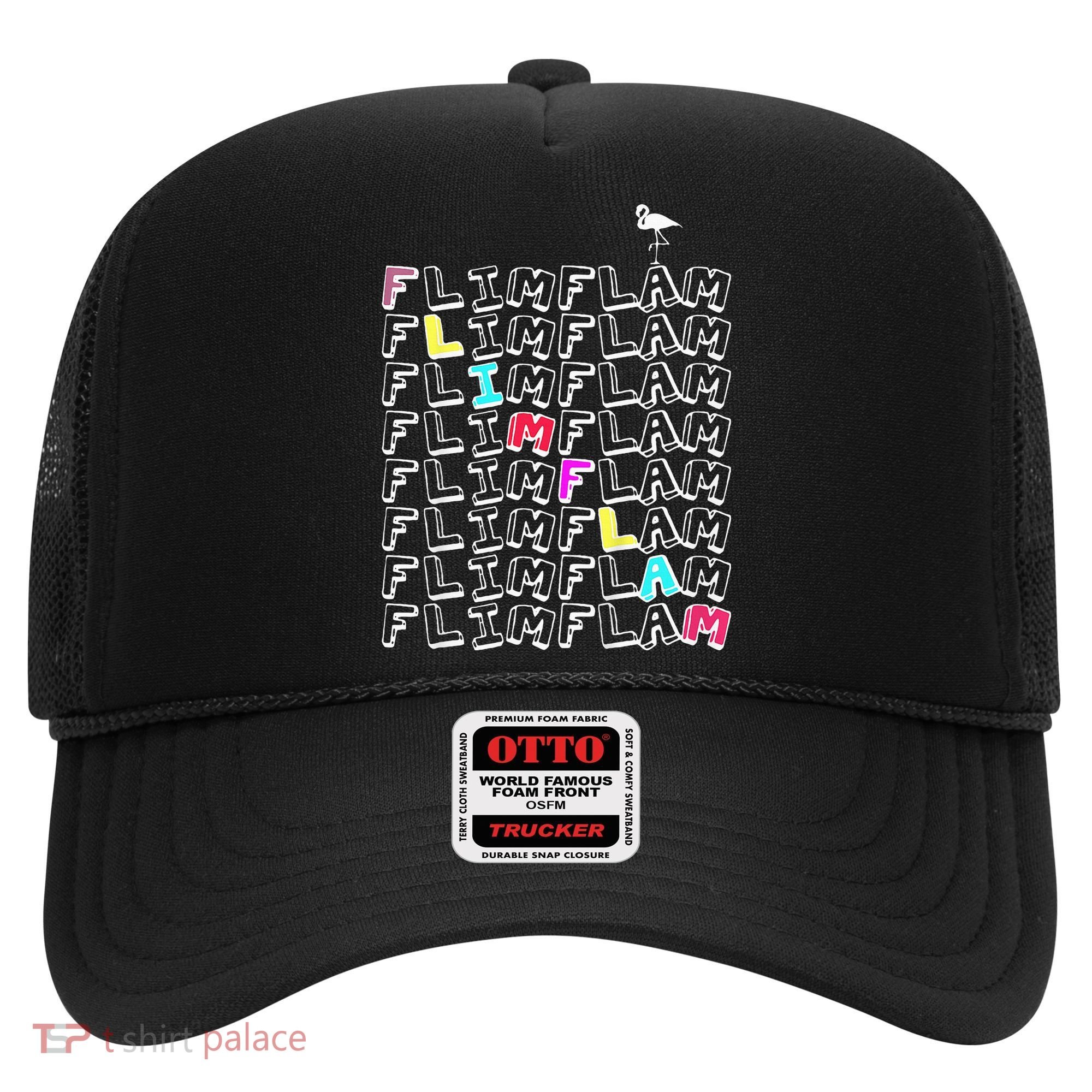 Flim Flam  Funny Flamingo  Gift  Hat
