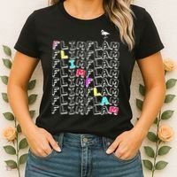 Flim Flam  Funny Flamingo  Gift  Women's T-Shirt thumb 2