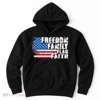 Freedom Family Flag Faith Hoodie thumb 0