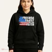 Freedom Family Flag Faith Hoodie thumb 5
