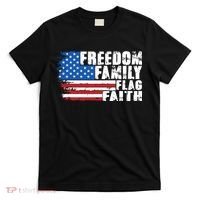 Freedom Family Flag Faith T-Shirt thumb 0