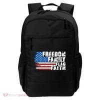 Freedom Family Flag Faith Backpack thumb 0