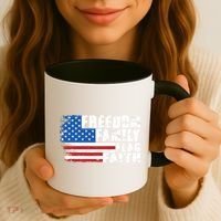 Freedom Family Flag Faith Coffee Mug thumb 3