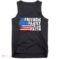 Freedom Family Flag Faith Tank Top thumb 0