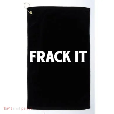 Funny Fracking Golf Towel