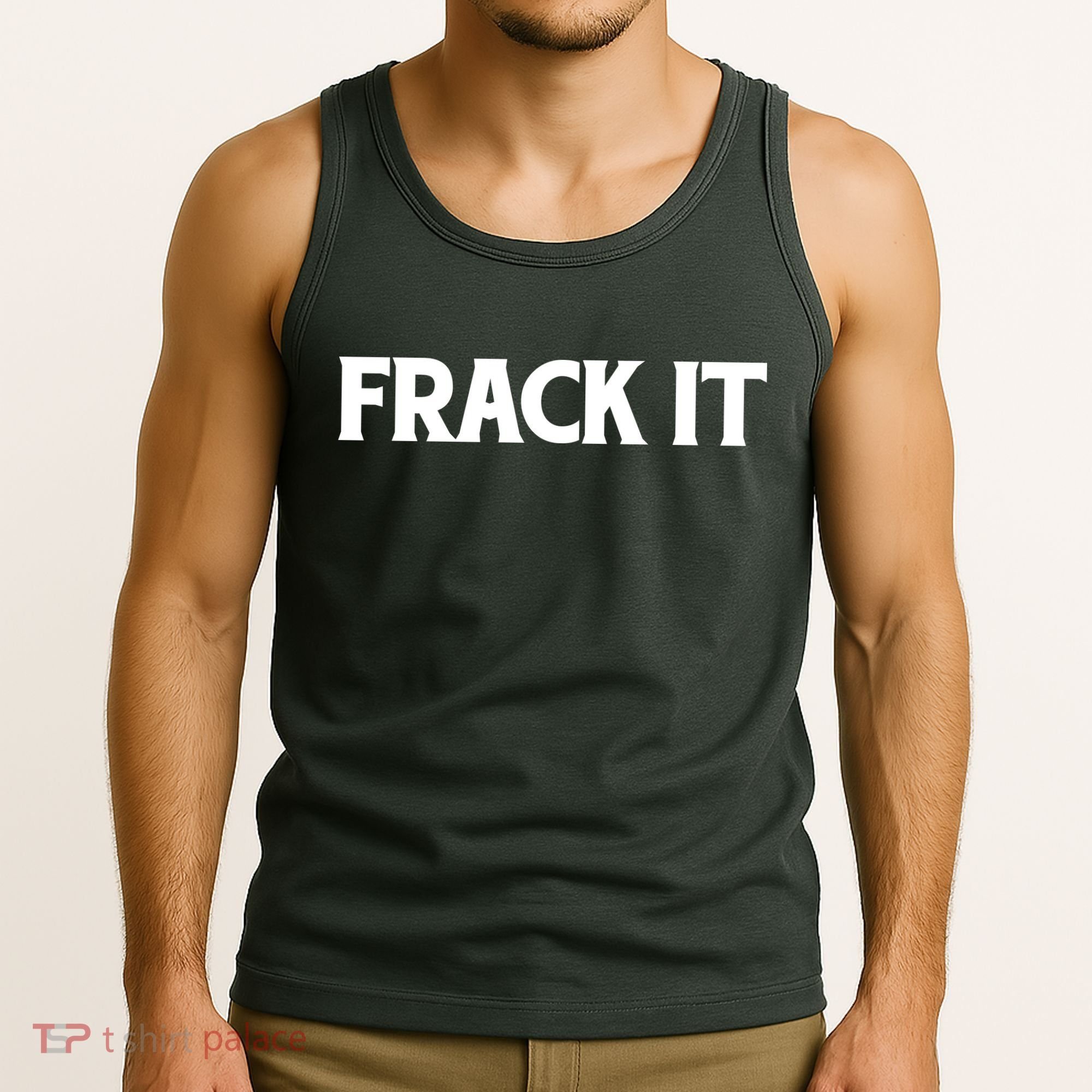 Funny Fracking Tank Top