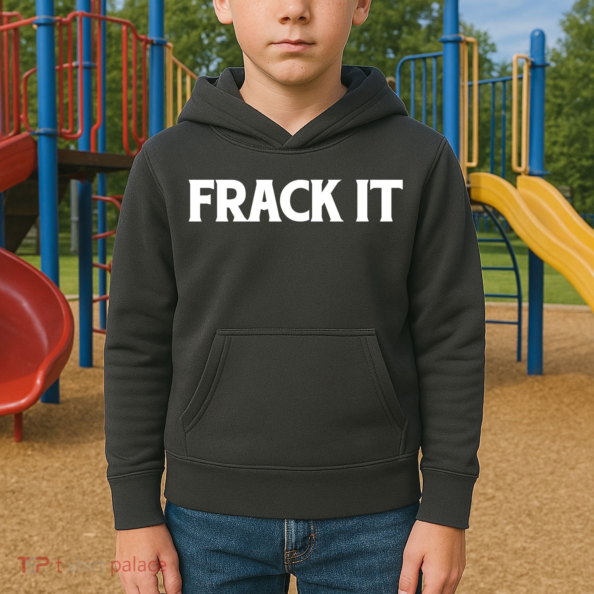 Funny Fracking Kids Hoodie