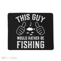 Funny Fishing Fisherman Mousepad thumb 0