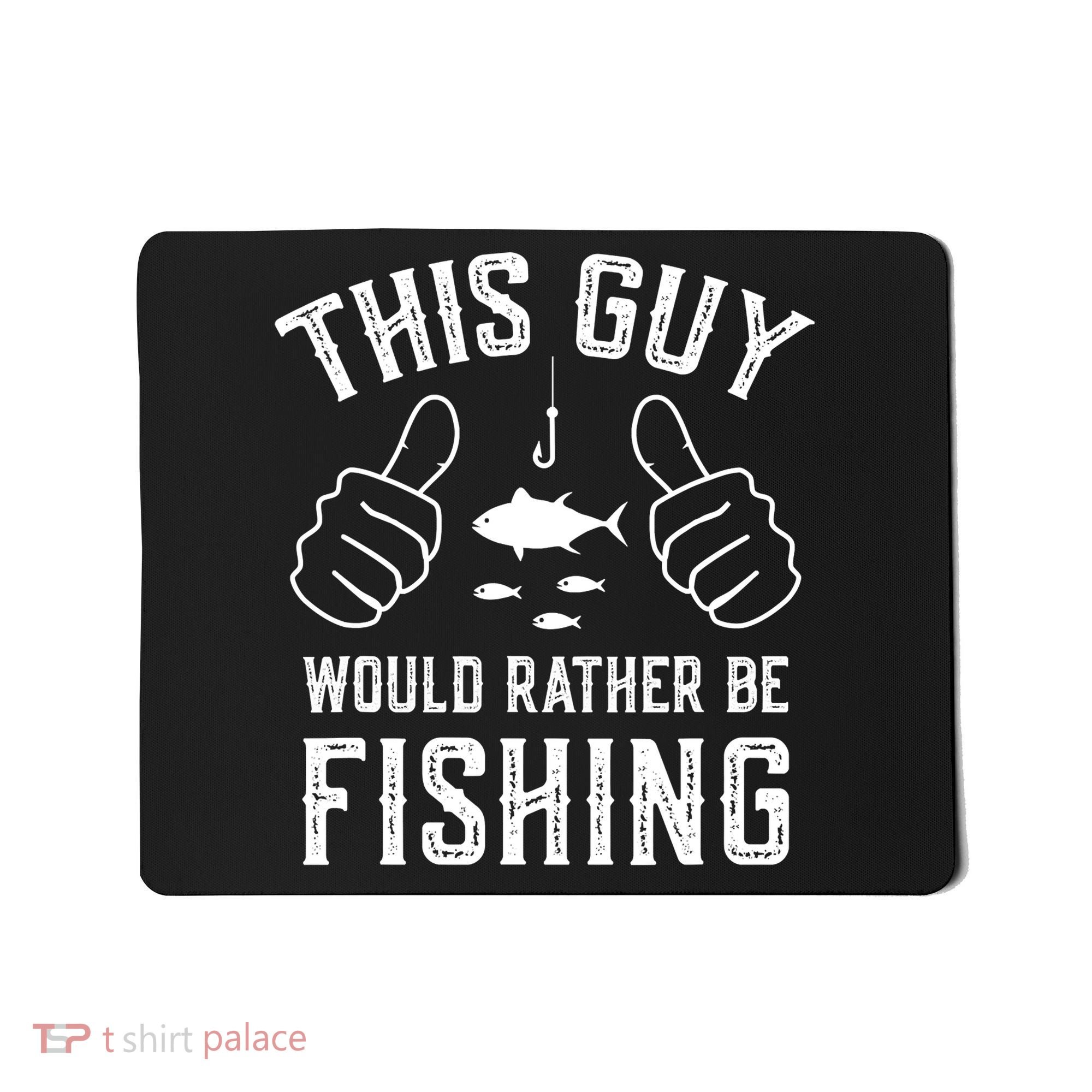 Funny Fishing Fisherman Mousepad