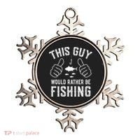 Funny Fishing Fisherman Ornament thumb 0
