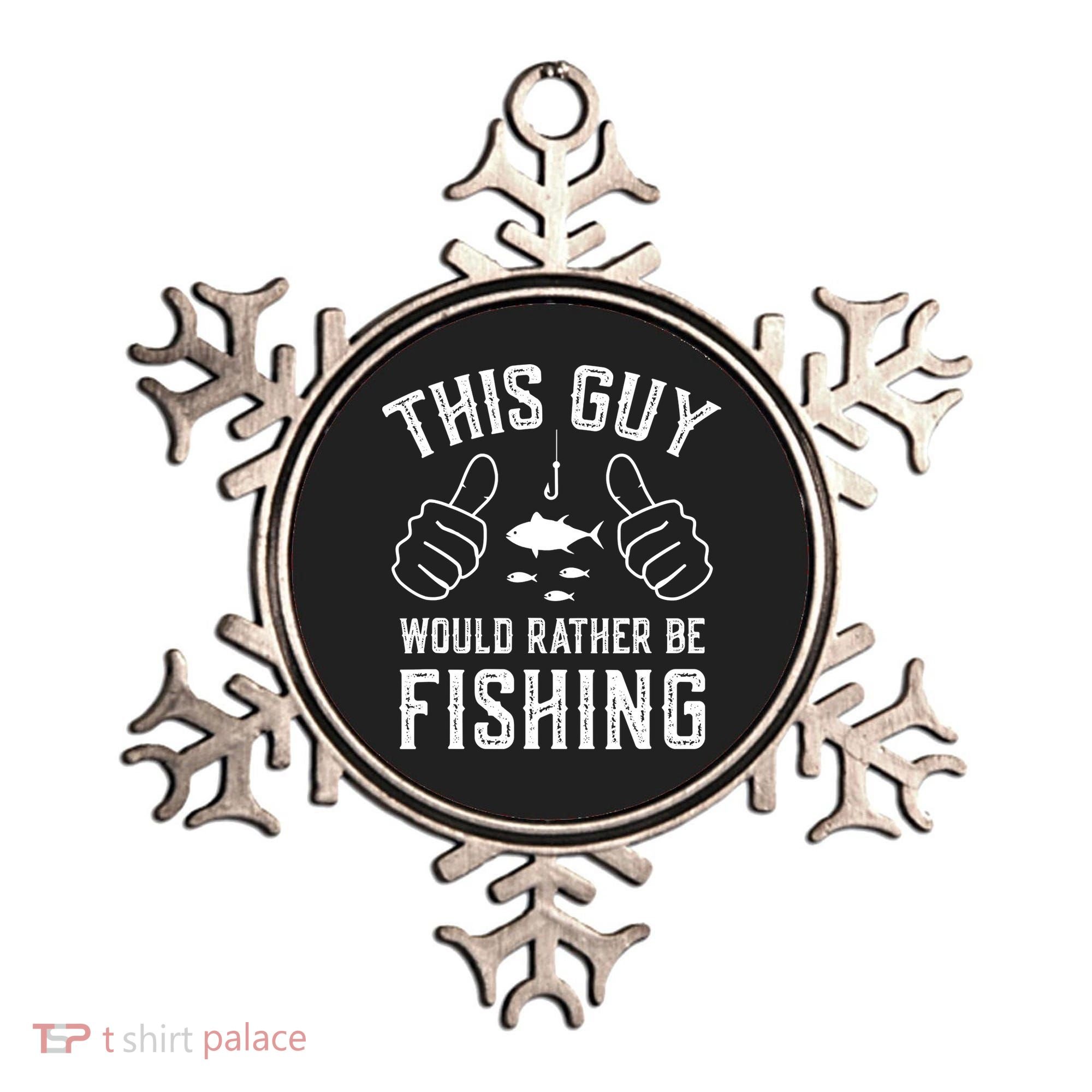 Funny Fishing Fisherman Ornament