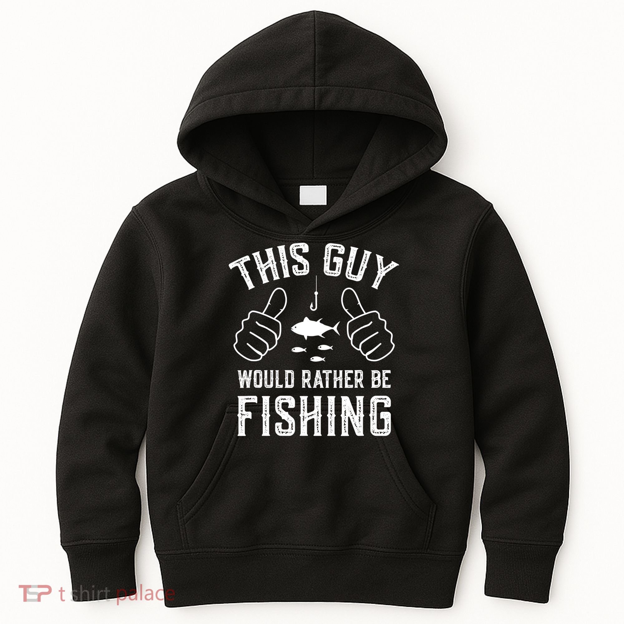 Funny Fishing Fisherman Kids Hoodie