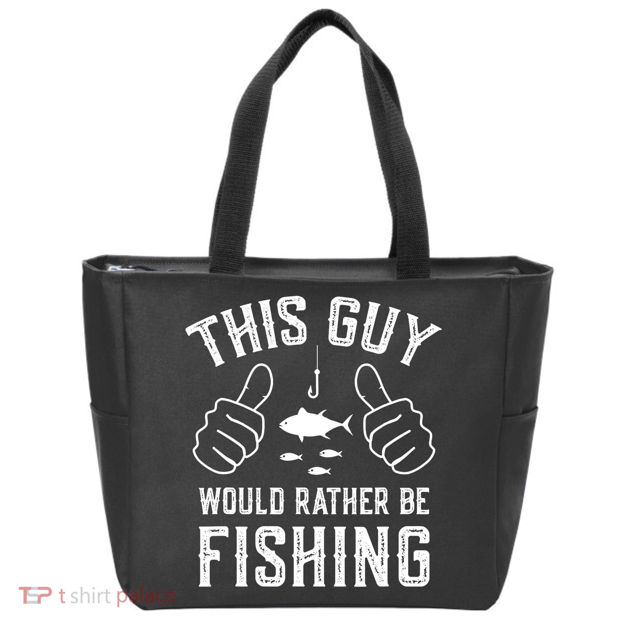 Funny Fishing Fisherman Tote Bag