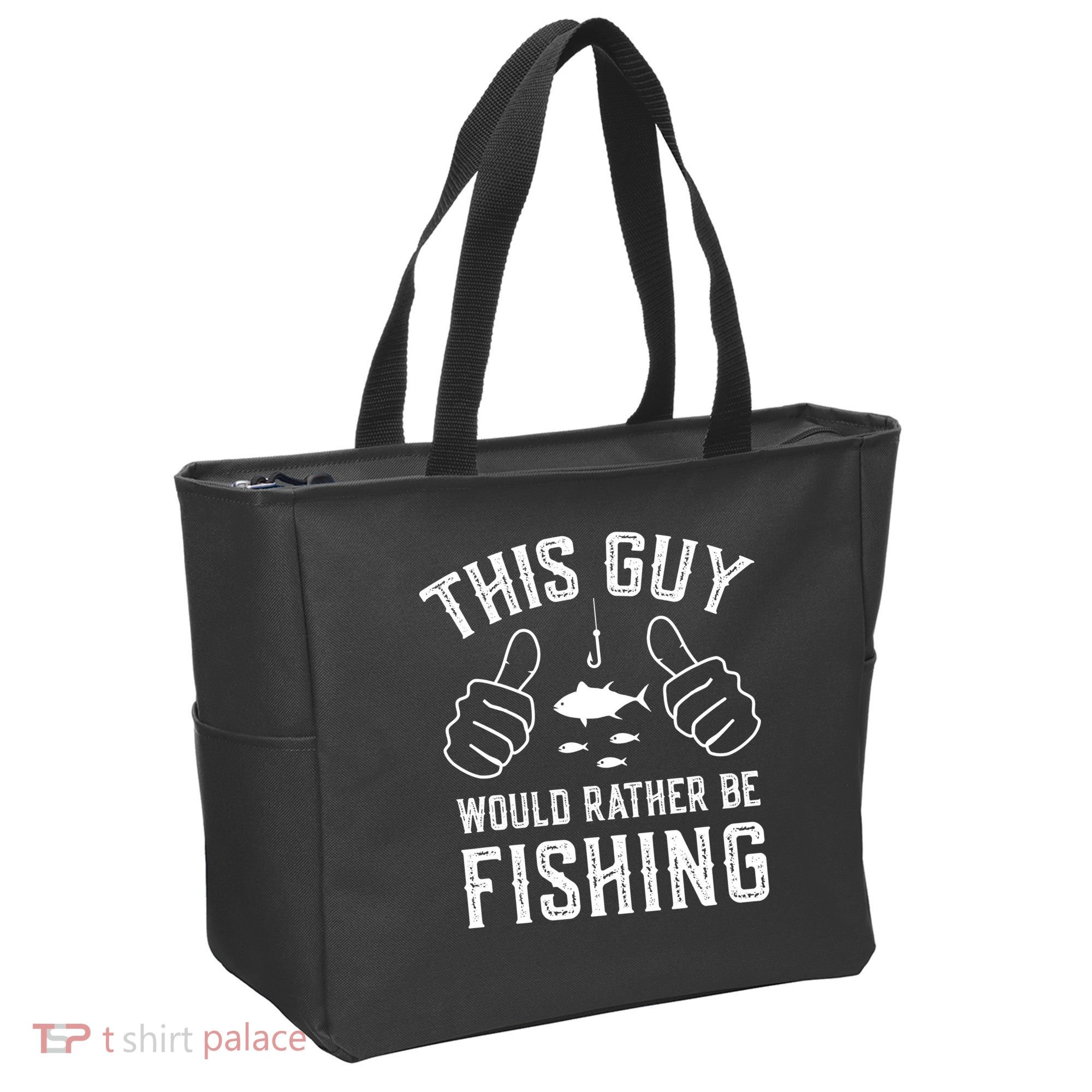 Funny Fishing Fisherman Tote Bag