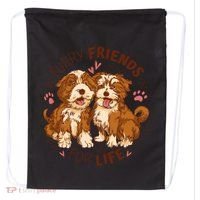 Furry Friends For Life Drawstring Bag thumb 0