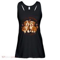 Furry Friends For Life Ladies Essential Flowy Tank thumb 0