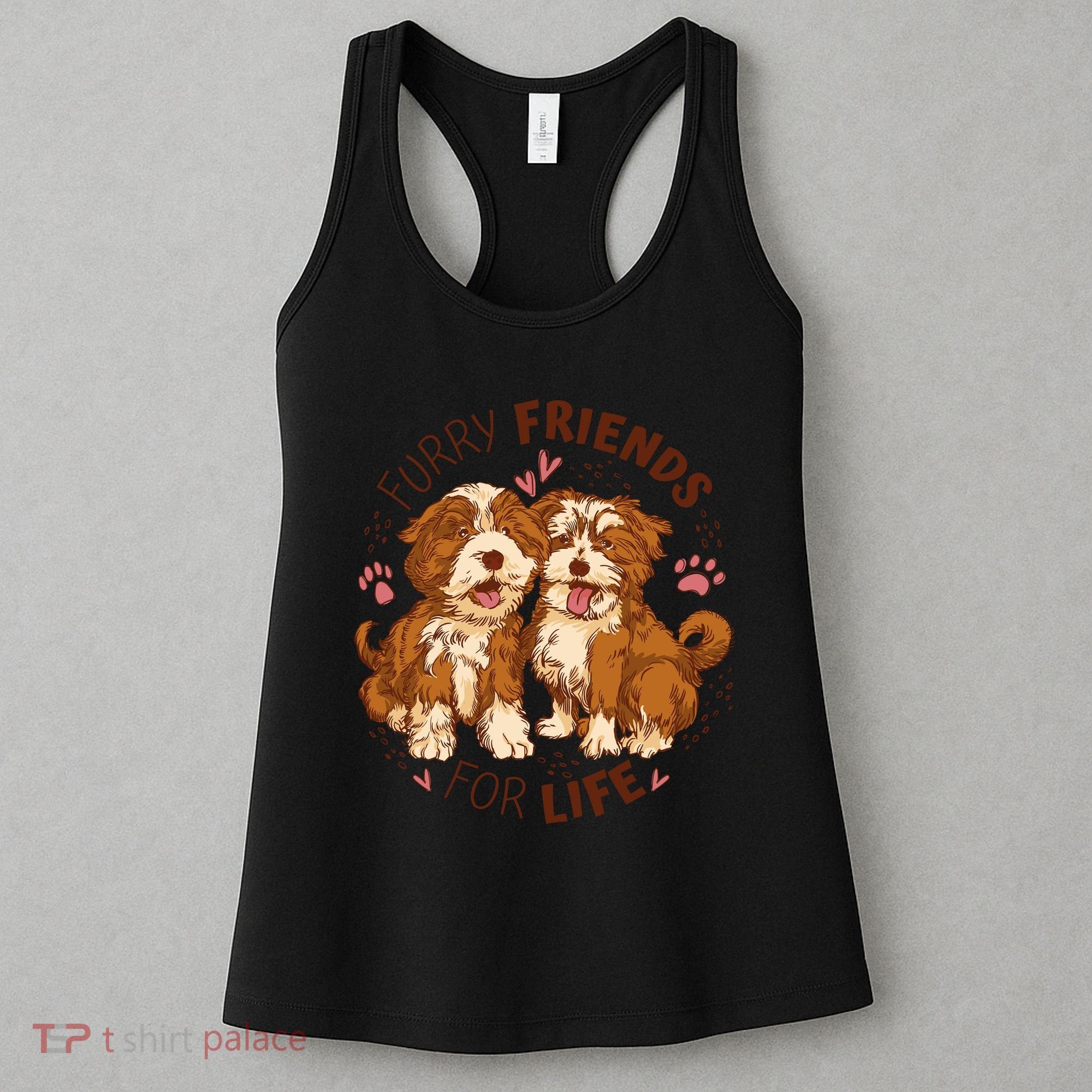 Furry Friends For Life Women's Tank Top