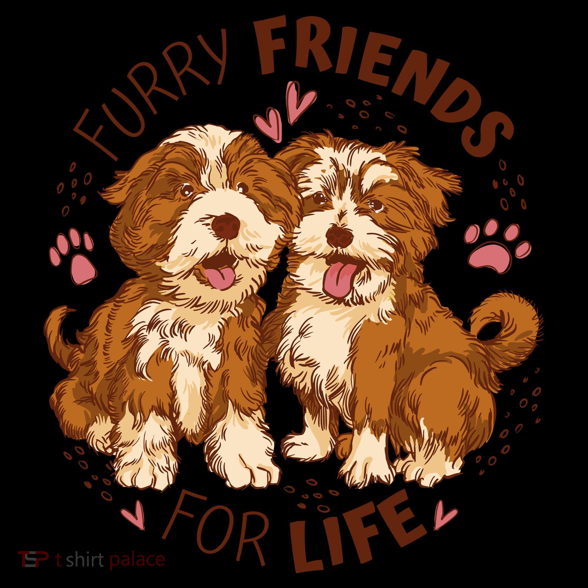 Furry Friends For Life Tank Top