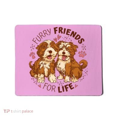 Furry Friends For Life Mousepad