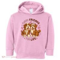 Furry Friends For Life Toddler Hoodie thumb 0