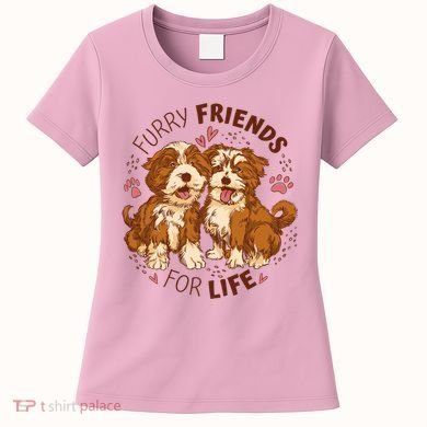 Furry Friends For Life Women's T-Shirt
