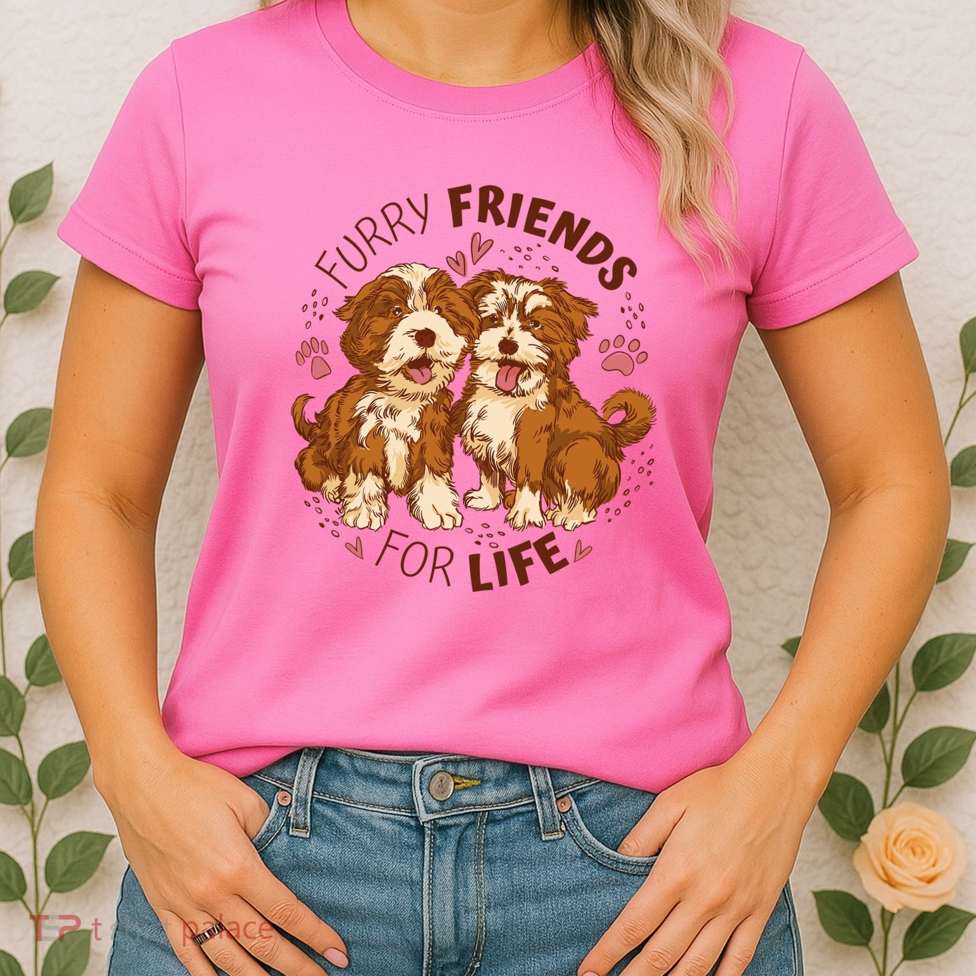 Furry Friends For Life Women's T-Shirt