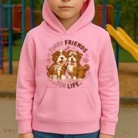 Furry Friends For Life Kids Hoodie thumb 2