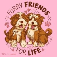Furry Friends For Life Short Acrylic Beanie thumb 2