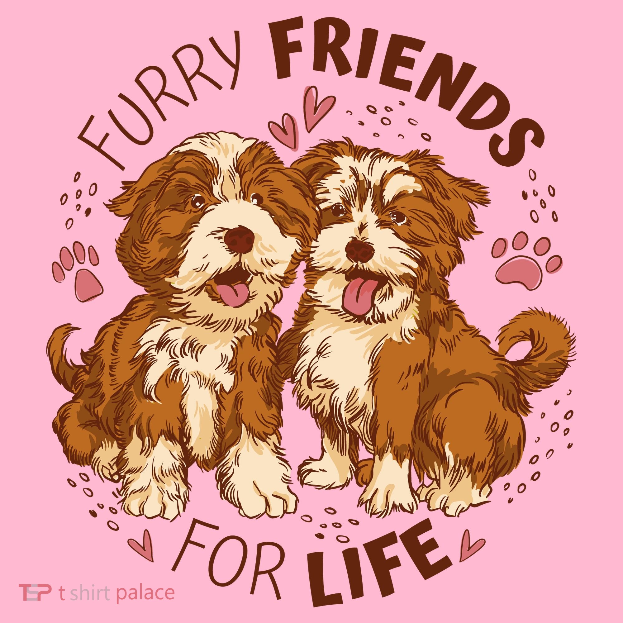 Furry Friends For Life Short Acrylic Beanie