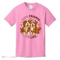 Furry Friends For Life Kids T-Shirt thumb 0