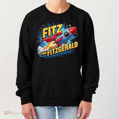 Fitz For Fitzgerald Rocketship Women's Sweatshirt