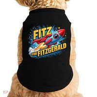 Fitz For Fitzgerald Rocketship Doggie Tank thumb 0