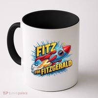 Fitz For Fitzgerald Rocketship Coffee Mug thumb 0