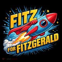 Fitz For Fitzgerald Rocketship Coffee Mug thumb 5