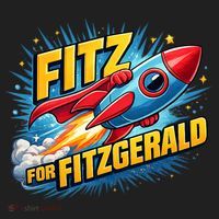 Fitz For Fitzgerald Rocketship Hat thumb 2