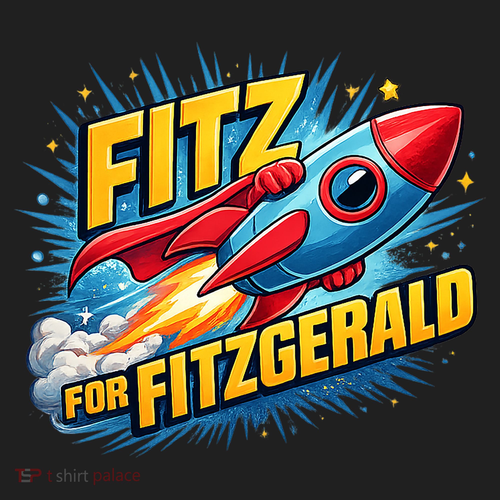Fitz For Fitzgerald Rocketship Hat