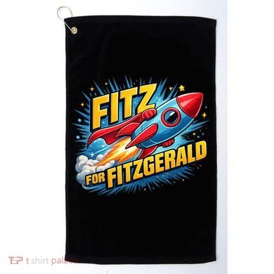 Fitz For Fitzgerald Rocketship Golf Towel