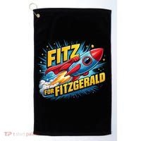 Fitz For Fitzgerald Rocketship Golf Towel thumb 0